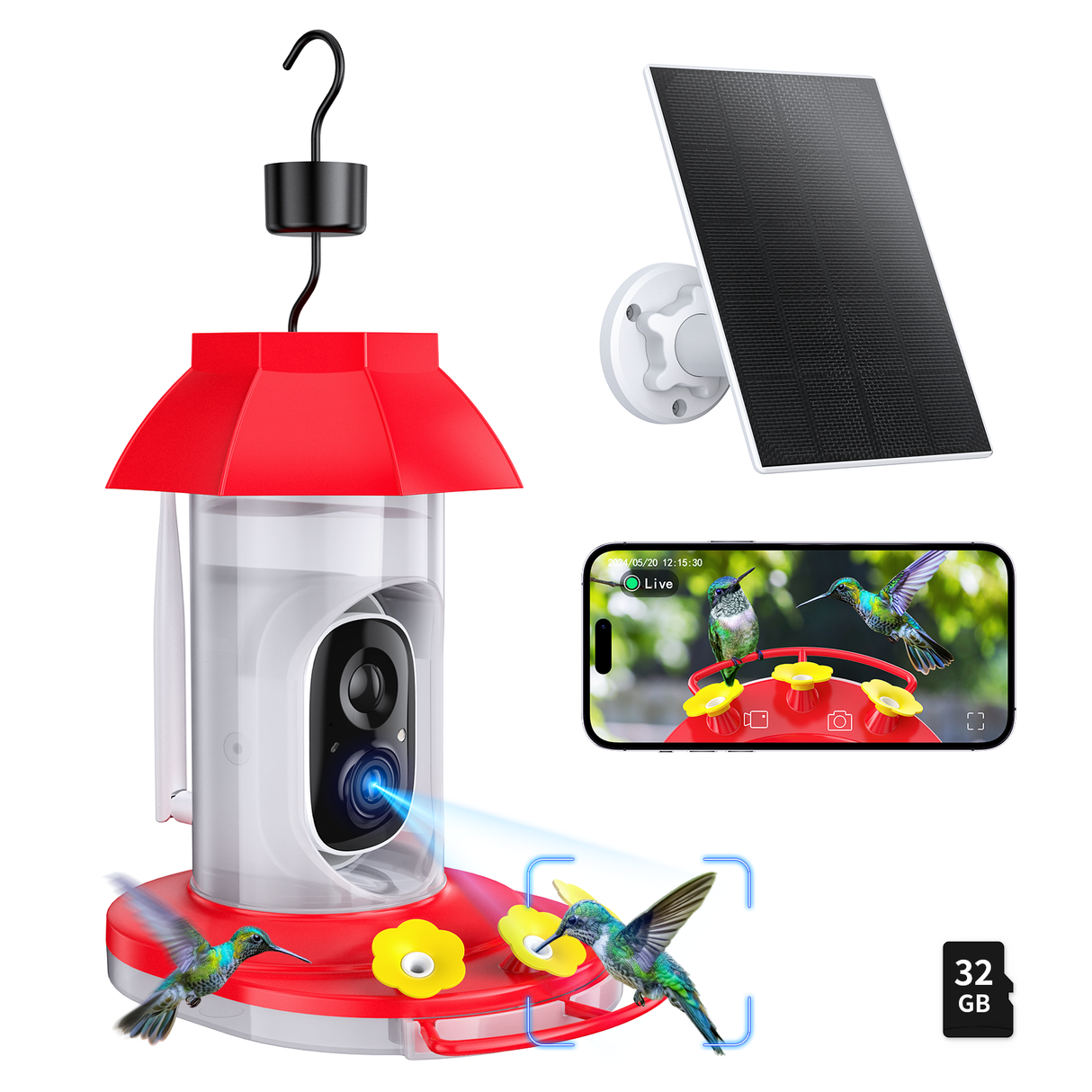 WIFI Hummingbird Feeder(BF52)