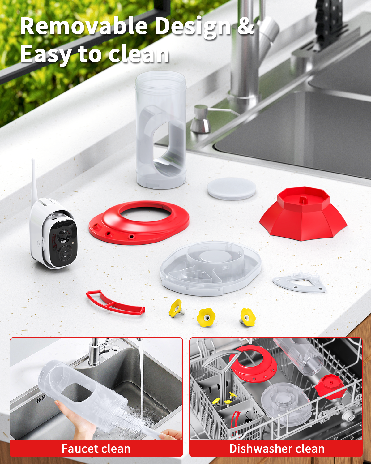 WIFI Hummingbird Feeder(BF52)